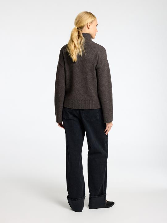 Image du produit Selected Femme Pull demi-zip en tricot (S)