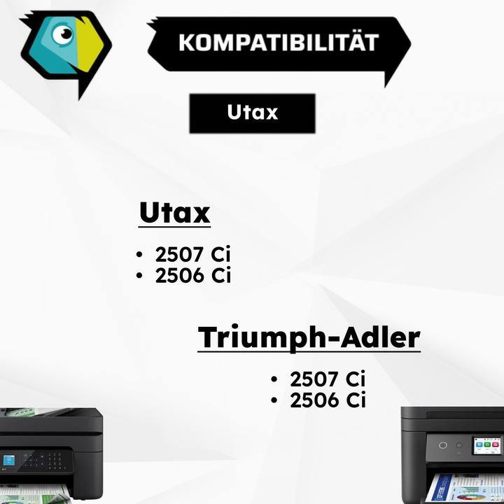 Actual product image Inkadoo Compatible with Utax CK-8511 toner cartridge (C)