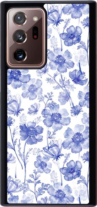 Immagine prodotto PhoneLook Copertina Primavera 23 fiori blu acquerello (Samsung Galaxy Note 20 Ultra)