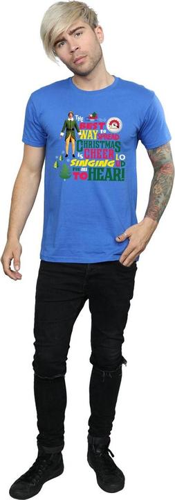 Immagine prodotto Elf Christmas Cheer Maglietta Uomo (XL)