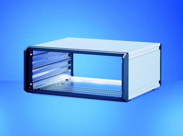 Actual product image Schroff Enclosure 2 and 3 U, unshielded - PROPAC PRO GEH.3HE 42TE 266T (42 RU, 19 inch rack)