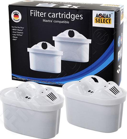 Actual product image Aqua Select 2 water filters suitable for Tassimo Tank