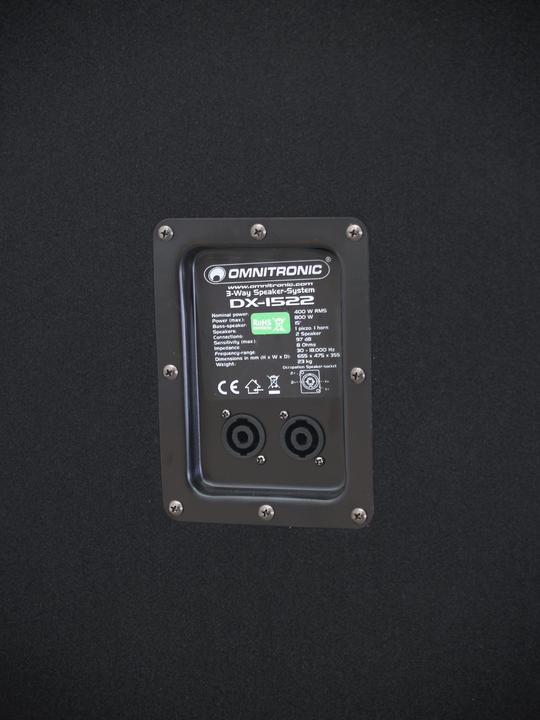 Produktbild Omnitronic DX-1522 (Passiv, 1x 400 W)