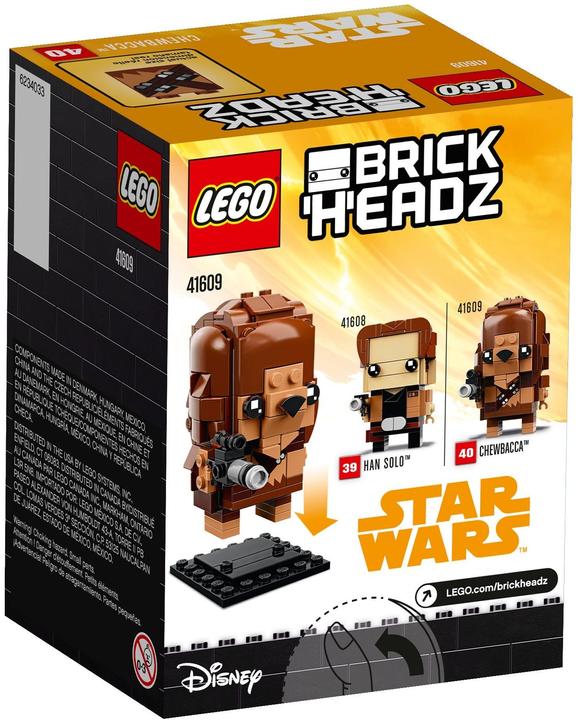 Actual product image LEGO Chewbacca (41609, LEGO Brickheadz)