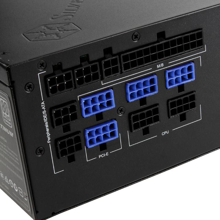 Image du produit Silverstone SST-ST85F-PT Strider 80 PLUS Platinum modulaire - 850 Watt (850 W)