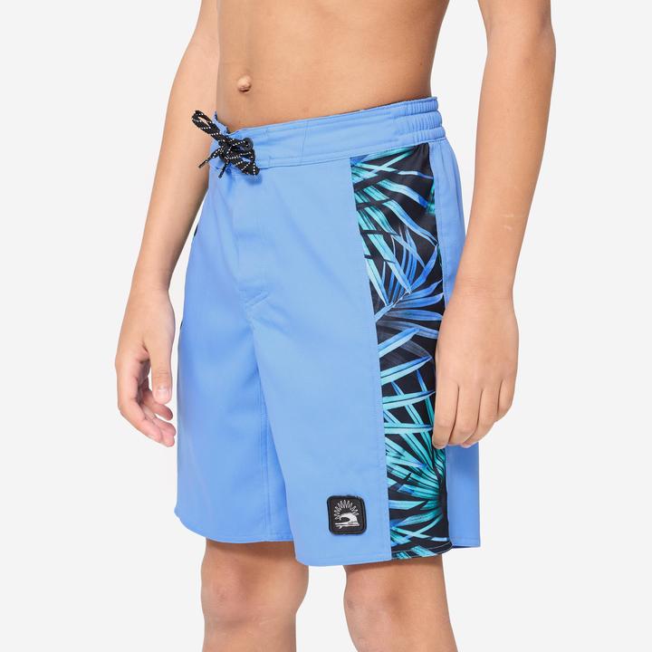 Produktbild Olaian Boardshorts Surfen Jungen 900 Band blau (8, 9, 10)