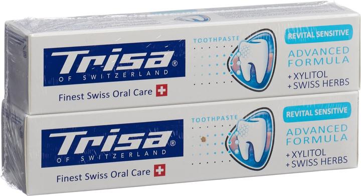 Trisa Zahnpasta Revital Sensitive DuoPack (150 ml)