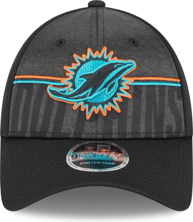 Actual product image New Era 9Forty Stretch Training 2023 Miami Dolphins