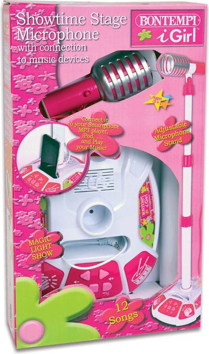Produktbild Bontempi Vintage Bühnenmikrofon Pink