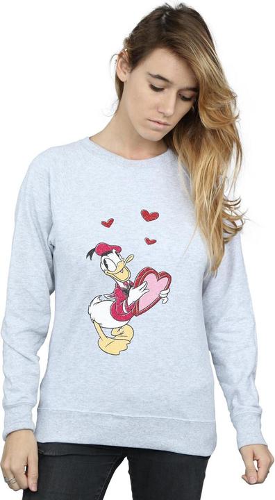Produktbild Disney Donald Duck Love Heart Sweatshirt (M)
