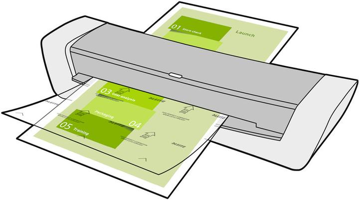 Actual product image Leitz Laminating foil (A4, 100 Piece, 80 µm)