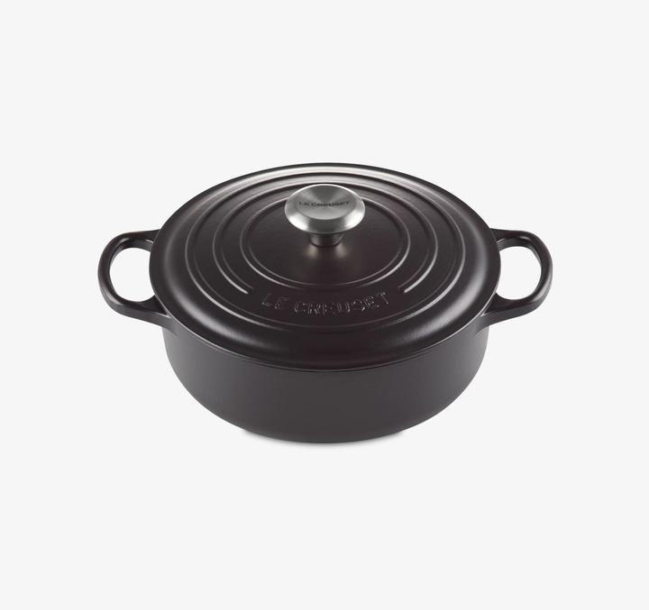 Image du produit Le Creuset Rôtissoire Gourmet Signature 24 cm Noir (24 cm, Cocotte + faitout, Fonte)