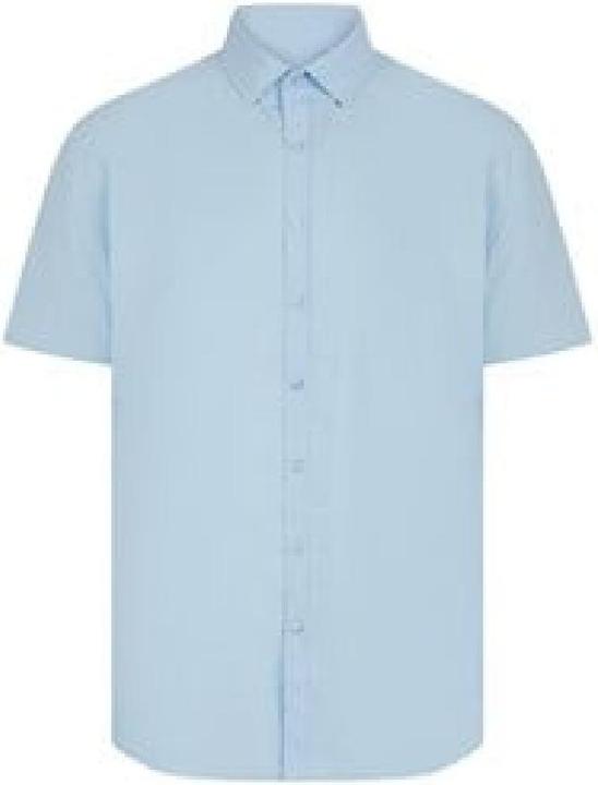 Actual product image Henbury Mens Cotton Feel CoolPlus Short-Sleeved Shirt (3XL)