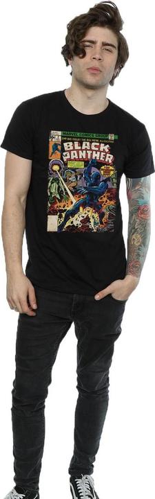 Image du produit Black T-shirt en coton Cover pour hommes (M)
