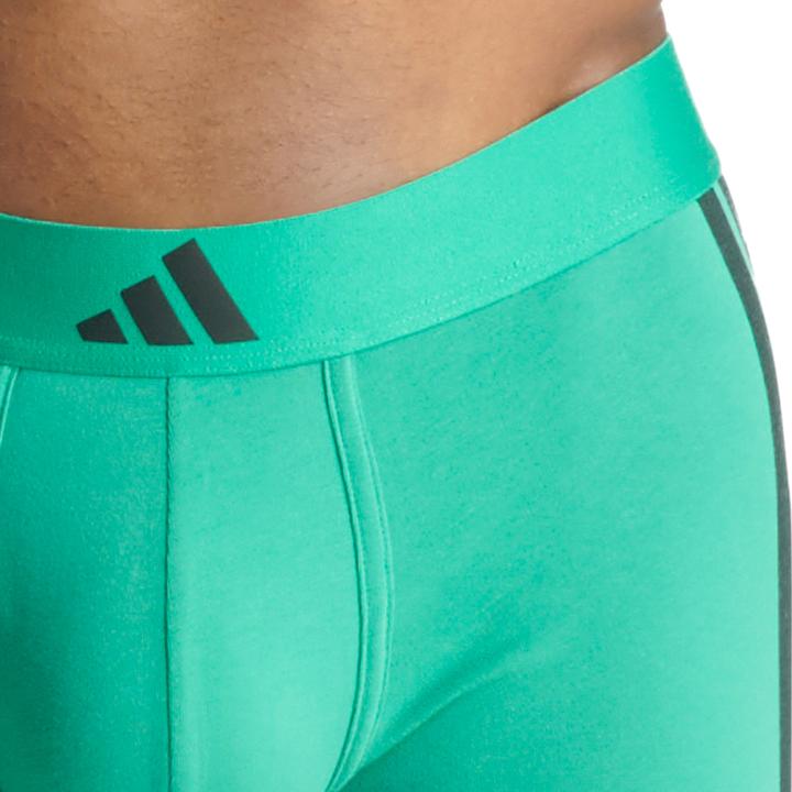 Immagine prodotto adidas 6er Pack Active Flex Cotton 3 Stripes Retro Short / Pant (L, confezione da 6)