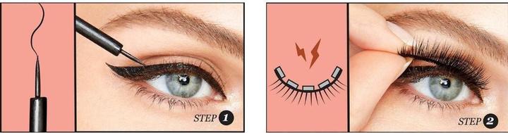 Immagine prodotto KISS Kit magnetico di eyeliner e ciglia (Ciglia artificiali)