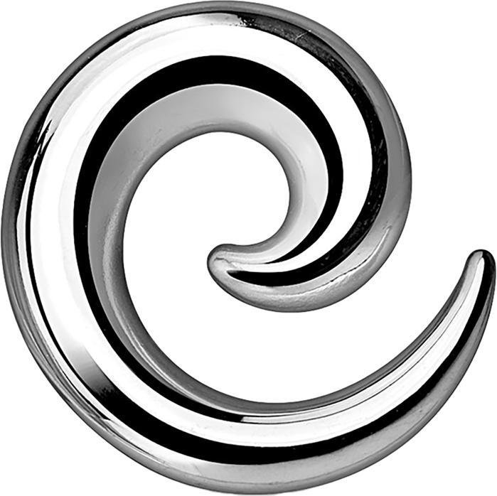 Image du produit Star Piercing Spirale d'extension argent (sans laiton, Acier chirurgical 316L)