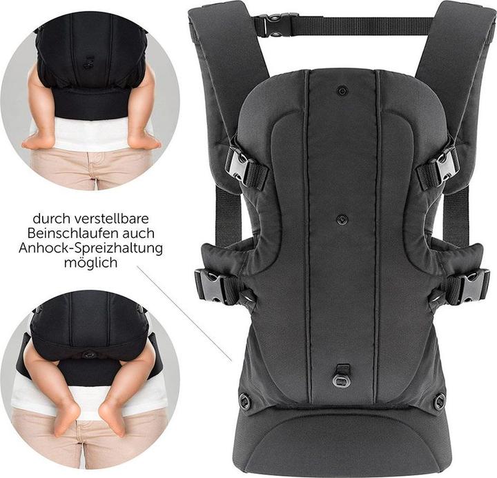 Actual product image Fillikid Baby carriers & slings Baby carrier Walk 4in1 - Black
