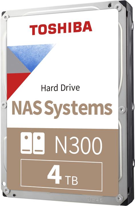 Image du produit Toshiba N300 (4 To, 3.5", CMR)