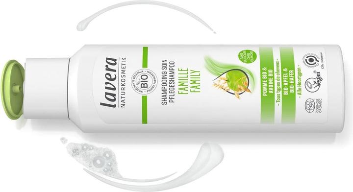 Actual product image Lavera Shampoo Family all hair types Fl 250 ml (250 ml, Liquid shampoo)