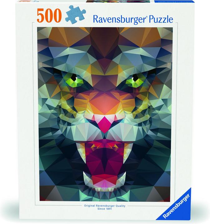 Produktbild Ravensburger Löwe aus Polygonen (500 Teile)