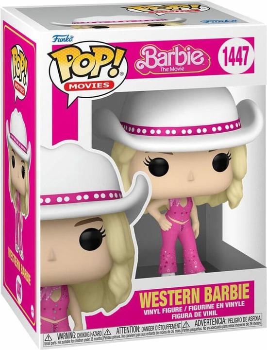 Actual product image Funko Barbie POP! Movies Vinyl figurine Cowgirl Barbie 9 cm