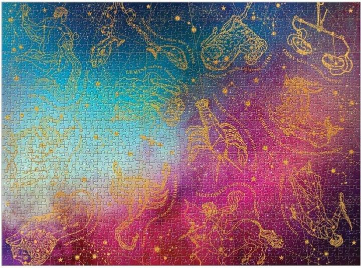Produktbild Abrams & Chronicle Astrology 1000 Piece Foil Puzzle (1000 Teile)