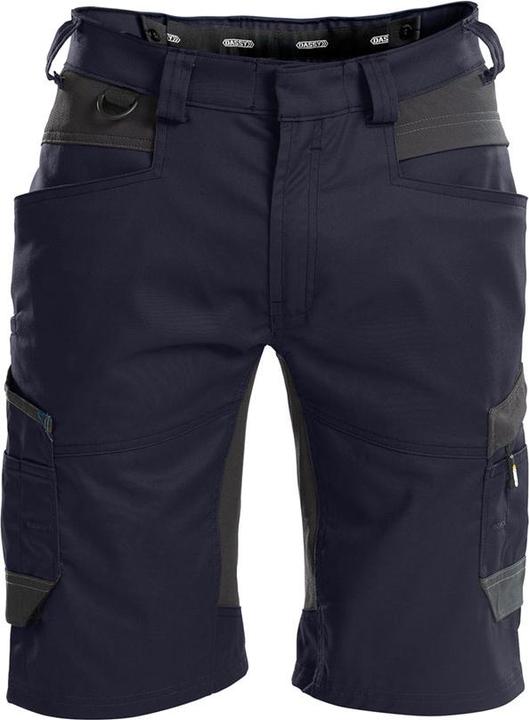 Dassy Stretch-Shorts Axis nachtblau/anthrazitgrau, Gr.50 (50)