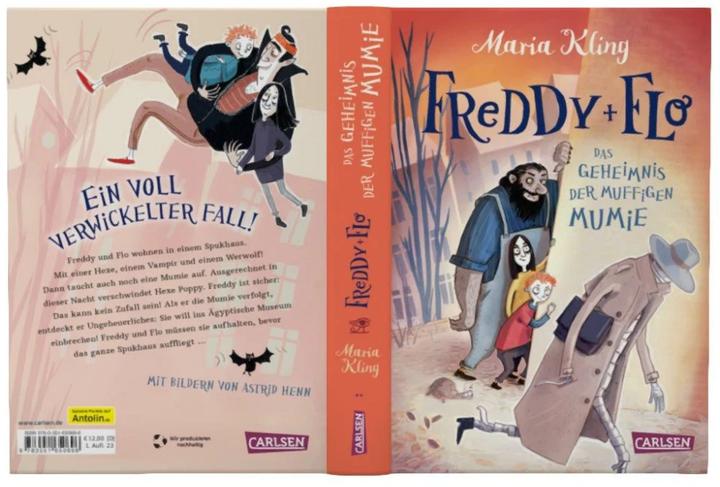 Immagine prodotto Freddy e Flo 2: Il segreto della mummia ammuffita (Astrid Henn, Maria Kling, Tedesco)