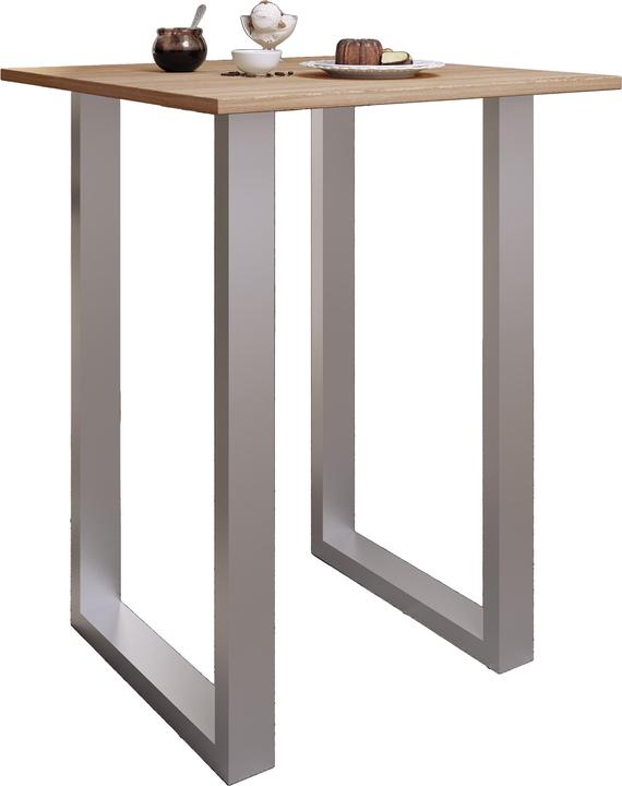 Produktbild VCM Holz Bartisch Stehtisch Xona 80x80 (80 x 80 x 102 cm)