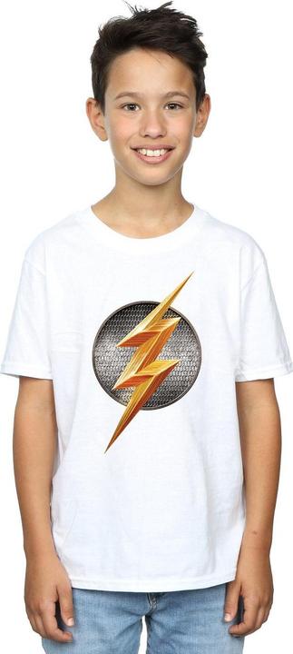Immagine prodotto Justice League Movie Flash Emblem Maglietta Ragazzi (152, 158)