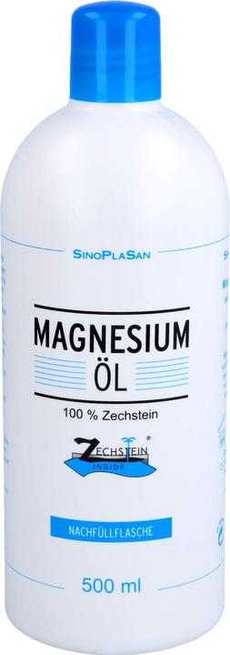 SinoPlaSan Magnesium-Öl 100% Zechstein, 500 ml FLU (Körperöl, 500 ml)