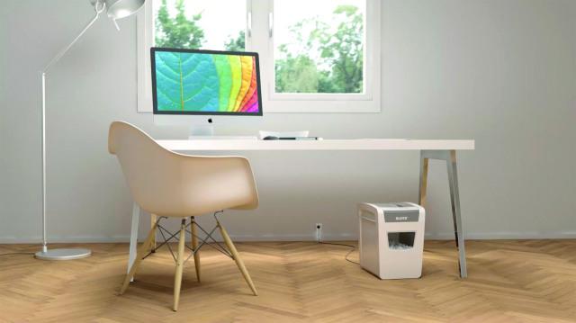 Actual product image Leitz IQ Home Office Slim P-4 (Particle cut)