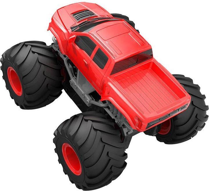 Actual product image Double Remote-controlled car 1:18 (red) Ford (Amphibious) E344-003