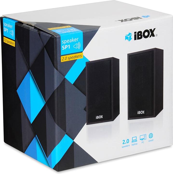 Image du produit iBox IGLSP1B SPEAKERS I-BOX 2.0 SP1 Noir