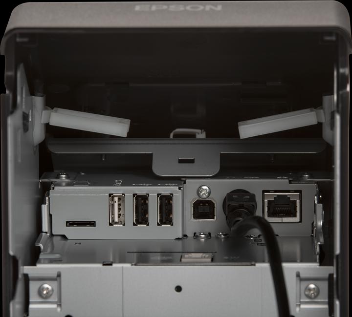 Actual product image Epson TM-M30II-S (Lightning, Ethernet, SD card Slot, USB 2.0 Type A, USB 2.0 Type B female)