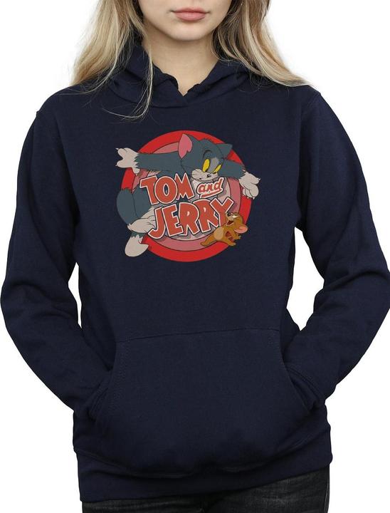 Immagine prodotto Tom & Jerry Classic Catch Felpa con Cappuccio Donna (L)