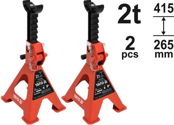 Produktbild Yato Jack Stands 2t 2pcs
