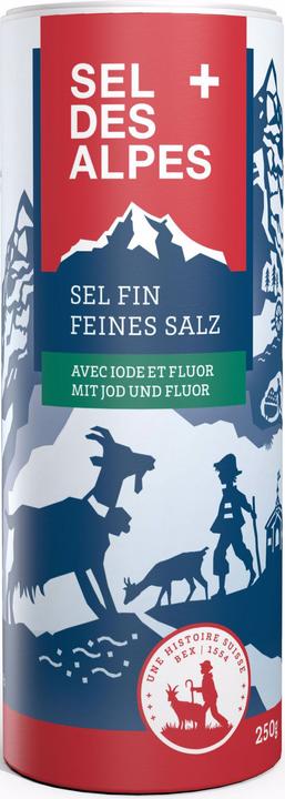 Produktbild Schweizer Salinen Sel des Alpes (250 g)