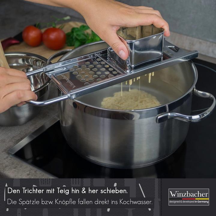 Immagine prodotto Winzbacher Affettatrice per Spaetzle + mestolo