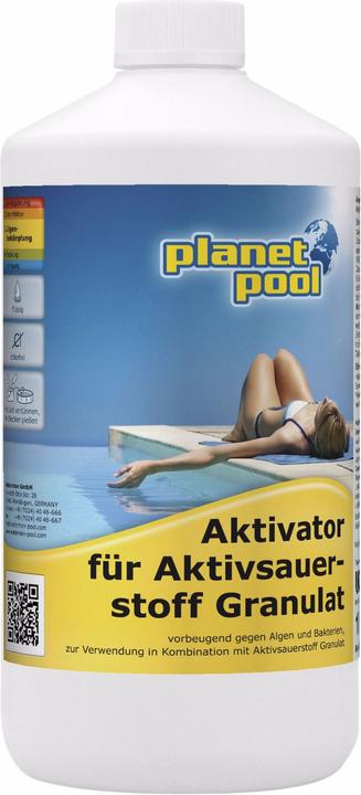 Planet Pool Activator for active oxygen granules (1000 ml)