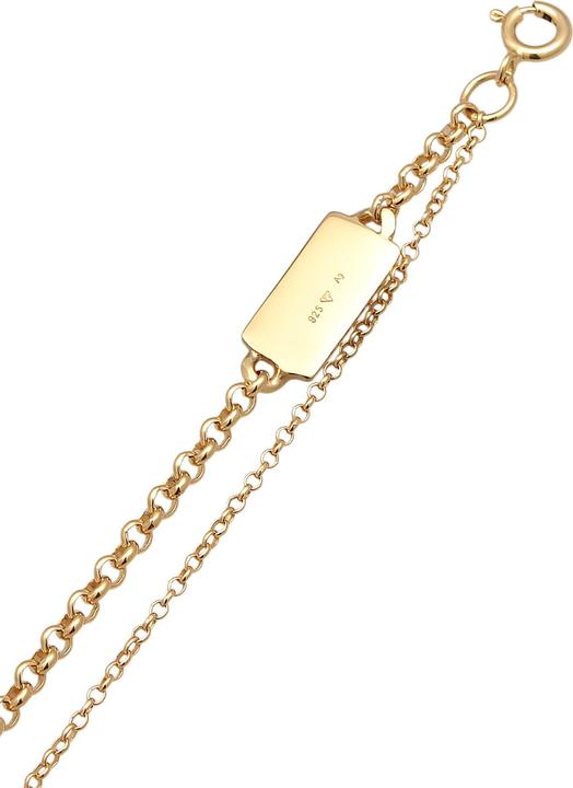 Produktbild Kuzzoi Halskette Herren Layer Erbskette Kompass 925 Silber (925er Sterling Silber)