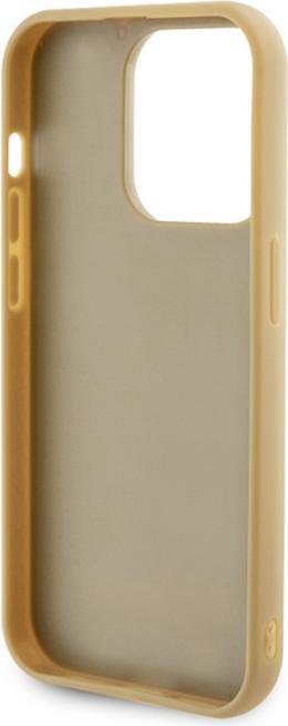 Produktbild Guess GUHCP15LPMSDGSD iPhone 15 Pro 6.1" złoty/gold hardcase Disco Metal Script (Apple iPhone 15 Pro)