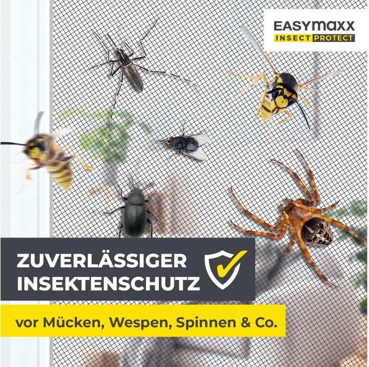 Produktbild Easymaxx Teleskop Insektenschutzgitter (120 x 140 cm)
