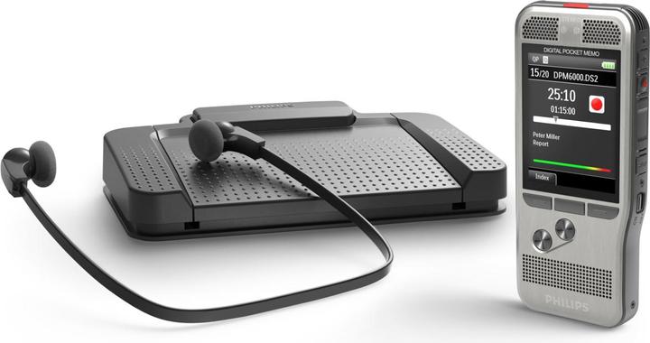 Produktbild Philips Diktier- und Wiedergabe-Set Pocket Memo DPM6700