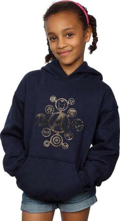 Image du produit - Sweat à capuche AVENGERS INFINITY WAR ICONS - Fille (116)