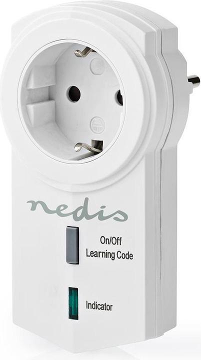 Nedis Spina RF ON/OFF RF Mesh Range Extension Schuko Tipo F 3680 W Bianco