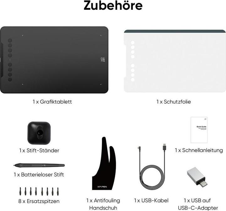 Actual product image XP-Pen Grafiktablet Deco 01 V3