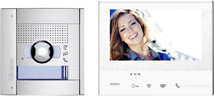 Bticino Flex’ONE Video-Set mit Türstation SFERA Allmetal und Hausstation CLASSE 300 X13E (WLAN)