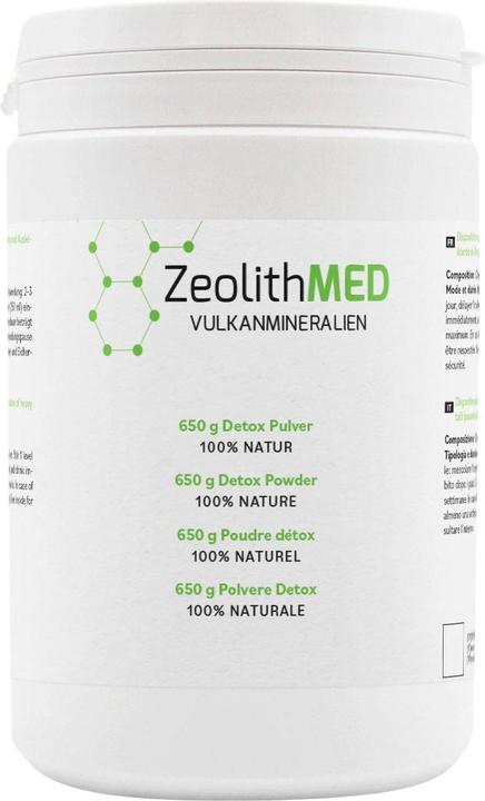 Produktbild ZeoBent MED Vulkanmineralien Detox Pulver 650 g (1 Stück, 650 g)